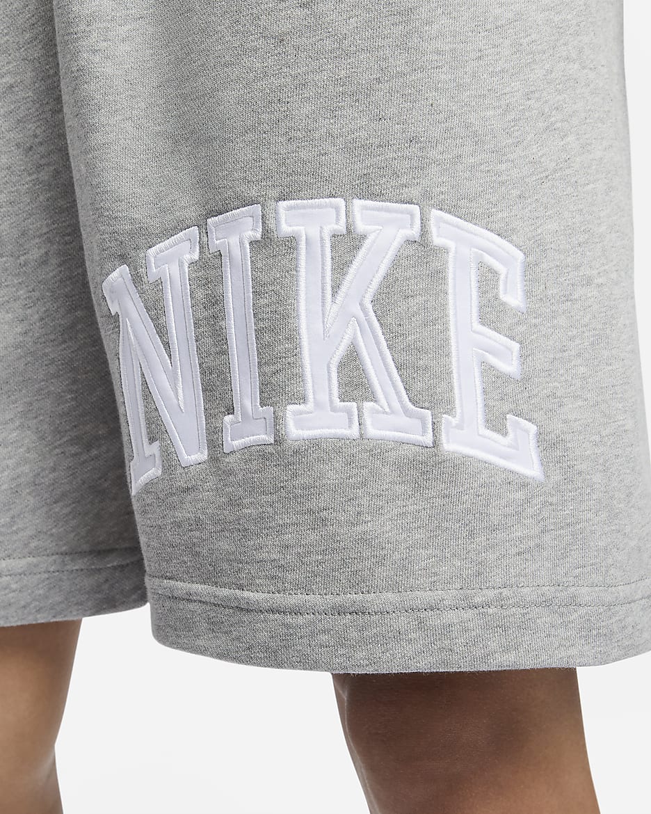 Nike Men's Sportswear Air French Terry Shorts hot Heather Grey